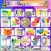 1000+ PCS Party Favors for Kids,Fidget Toys Pack,Christmas Stocking Stuffers,, Birthday Gift, Treasure Box,Goodie Bag Stuffers, Carnival Prizes, Toys Filler Sensory Toy for Classrooom view 3