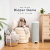 Diaper Genie Platinum Pail (Sage Green) is Made in Durable Stainless Steel and Includes 1 Easy Roll Refill with 18 Bags That can Last up to 5 Months. view 2