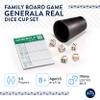 THEARG Board Games - Generala Real | Dice Cup Set - Friends and Family Games | Birthday Gifts for Women - Gifts for Men | Game Night - Board Games for Adults | Juegos - Ideal for Yahtzee view 2