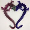 3d Printed Rose Dragon - Flexible Fidget Toy (17", Rainbow) view 2