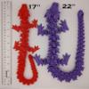 3d Printed Rose Dragon - Flexible Fidget Toy (17", Rainbow) view 3