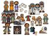 Joseph Felt Figures for Bible Flannel Board Stories Old Testament Story Coat of Many Colors view 1