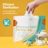 10 Pack Microwave Sterilizer for Baby Bottles Pacifier Sanitizer and Breast Pump Sterilizer Bags Portable Travel Sterilizer for Baby Bottles Pacifiers and Breast Pump Parts view 3