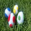Amigurumi Man Crocheted Yoshi Egg Plush - Cosplay Prop, Room Accessory, Stress Ball (Red Egg) view 2