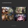 RZAHUAHU Arknights Official Merch Illustration Vol.2 Authentic Collection Set 100 pages (Vol.2) view 3