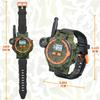 Rechargeable Walkie Talkie for Kids Two-Way Radio Walky Talky with Flashlight Children Outdoor Game Interphone Toy Game and Gifts for Boy and Girl Age 4 to 12 (Camo) view 2