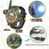 Rechargeable Walkie Talkie for Kids Two-Way Radio Walky Talky with Flashlight Children Outdoor Game Interphone Toy Game and Gifts for Boy and Girl Age 4 to 12 (Camo) view 4
