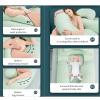 Pregnancy Pillows for Sleeping, U Shaped Full Body Pillow for Pregnancy Women,Removable Maternity and Nursing Pillow (Green-70.86'') view 3