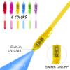 EODVICS 6 Pack Upgraded Invisible Ink Spy Pen with UV Light Magic Marker, for Secret Messages Kids Birthday Party Easter Halloween Christmas Goodie Bags Toys Gifts for Kids Ages 3+ view 2