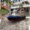 Valman Smit Denemarken TUG Scale 1:100 283mm RC Model Ship Kit view 1