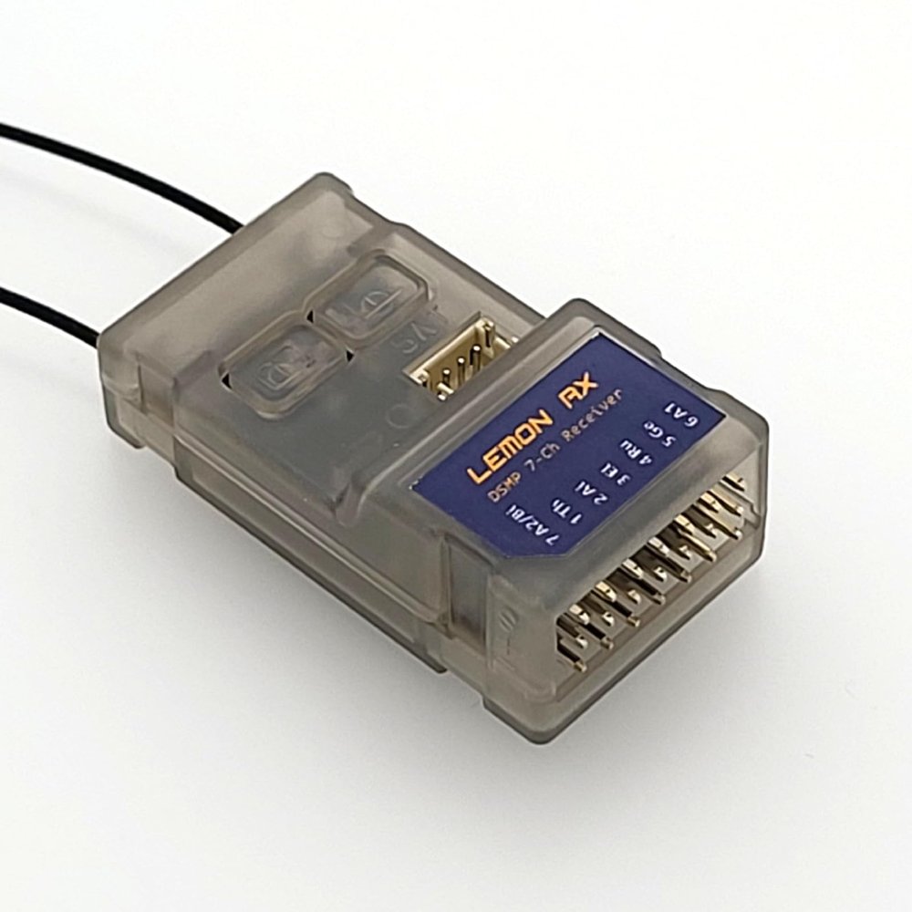 Buddy RC Compatible Spektrum Full-Range DSMP 7-CH Receiver with Diversity Antenna DSMX DSM2 Compatible 7-CH RC Receiver1PCS