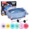 BUPASAK Light Ignite Spinning Tops Battle Set, with Stadium, 6 Light Ignite Spinning Tops, and 2 Launchers, Toys for 6 Year Old Boys & Girls & Up (Amazon Exclusive) view 1