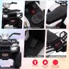 12V Kids Ride on ATV, Battery-Operated Car for Toddlers, High/Low Variable Speed Ride on Electric Vehicle with LED Light, Music, USB,1.5-2.2mph Safety Speed for Child Toy,White view 3