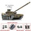 TOUCAN RC HOBBY Henglong 1/16 7.0 Russia T90 RC Tank 3938 360 Turret Metal Tracks W/Linkages view 3