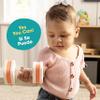 BEBE FUERTE Twist & Shake Dumbbell by Robin Arzon - Bilingual Toddler Sensory Toys - Baby Workout Toys - Baby and Toddler Gifts for Ages 3 Months and Up view 3