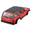 1/10 Scale Hard Plastic Cherokee Car Body Shell for 1/10 RC Crawler RC4WD AXIAL SCX10 D90 TF2 MST (wheelbase 313mm Cherokee Red) view 2