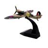 ZEZEFUFU Alloy WWII UK MK Spitfire Fighter Attack Plane Military Model Airplane Model 1/72 Scale view 4