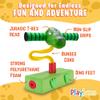 Playbees Foam Pogo Stick Dinosaur Jumper for Kids 3, 4, 5, 6, 7, Years Old Coolest Toys for 5 Year Old Boy Themed Bungee Pogo - Inside & Outside Fun for Boys & Girls view 3