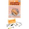 Accoutrements Archie McPhee Itty Bitty Tools Set: Pocket-Sized Handyman's Dream with Mini Toolbox - 7 Tiny Soft Vinyl Tools for Small-Scale Solutions view 3