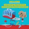 My World My Play Vet Set with Puppy and Accessories, Examine and Treat Play Vet Set, 6 Piece Set Includes Puppy Patient, Doctor Tools & Crate, Great Gift for Boys and Girls, for Ages 3+ view 4