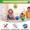 5" Foam Mini Soccer Balls for Kids Adults, Soft Squishy Slow Rising Soccer Goal Toys for Goal Sets, 3PCS Sensory Stress Ball for Office, Swimming Pool Beach Balls, Indoor Outdoor Sport Gift (Rainbow) view 4