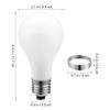 Alasum LED Trick Toy Light Bulbs, White Plastic Decorative led Light Bulb with On/Off Voice Activation for Party & Home Decoration, Magic Toy for Kids & Adults(2 Pack) view 4