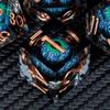 ARUOHHA DND Dragons Eye Dice Liquid Core Blue Green Resin Sharp Edged Dice Set with Gift Box, Compatible with D&D Role Playing Game, Dungeons Polyhedral D and D Dice D20 D12 D10 D8 D6 D4 view 3