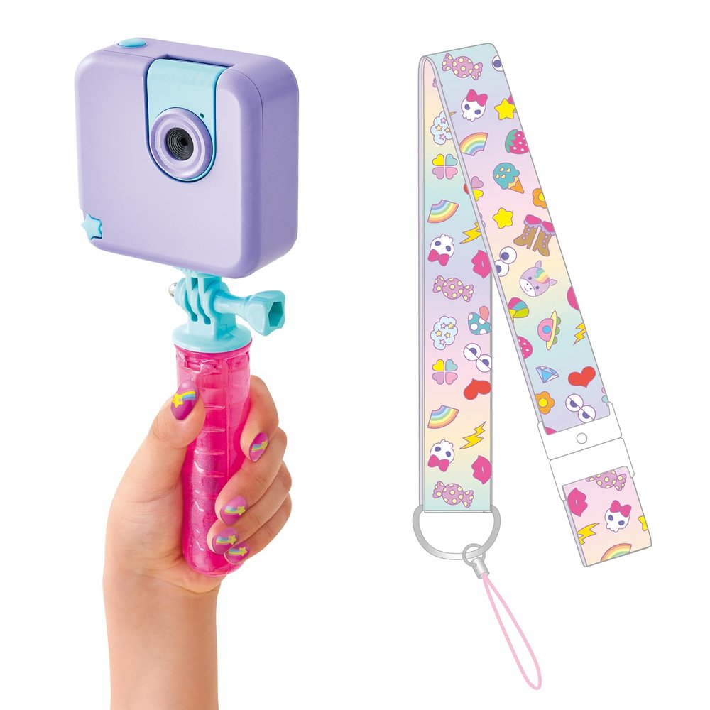 Sega Toys (SEGA Toys) [First Press Bonus Strap Included] #Buzyu Cam Muki Purple