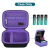 Canboc Hard Carrying Case for Bitzee/Bitzee Disney/Bitzee Magicals Interactive Toy Digital Pet, Virtual Electronic Pets Kids Toys Storage Bag, Black+Purple (Case Only) view 2