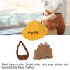 Alomejor 6 Pcs 12 Inch Duck Stuffed Animals Clothes Accessories, Cute Vintage Clothes, Glasses, Hat, for Lovers view 2