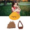 Alomejor 6 Pcs 12 Inch Duck Stuffed Animals Clothes Accessories, Cute Vintage Clothes, Glasses, Hat, for Lovers view 4