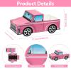 24 Pcs Classic Car Party Food Boxes Race Car Birthday Party Supplies Kids Trucks Food Box Tray with Snack and Waxed Paper Food Liners Table Centerpiece for Boys Girls Car Party Favors Decorations view 3