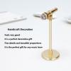 Adjustable Miniature Microphone Model Musical Instrument Handicraft Decoration Model for 1:12 Action Figures Dollhouse Accessories Display Ornaments Home Decoration view 2