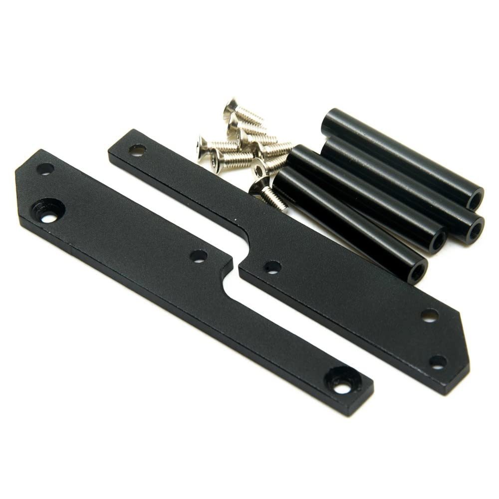 BrewJa Aluminum Alloy Body Shell Mounting Kit for Axial SCX10 Trail Finder 2 TF2 1/10 RC Buggy Car Upgrade Parts Accessories