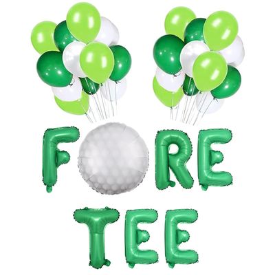 100% LIKED-Fore Tee Balloon Banner, 40th Birthday Golf Theme Birthday, Fore Tee Birthday Golf Party Fore Tee Golf Party Decor, Golf Theme 40th Birthday Party, Fore-Tee Golf Party Decorations