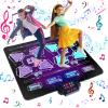 Hengyarici Double Dance Mat Ideas for Dance Challenge Palymat, Optional Single & Double Player Game Modes, Built-in Music, Three Levels of Difficulty Toys Gift for Ages 3-12 (Classic Edition) view 1