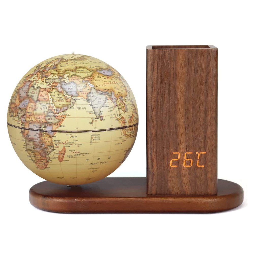 Innovative Globe Illuminated Globe World Globe Rechargeable Illuminated Globe With Digital Clock Geographic Globes Touch Switch Globes fun education