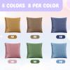 Jenaai 48 Pcs Nylon Bean Bags Colorful Bean Bag, 4.9 x 4.9 Bean Bags for Tossing Bean Bag Game Sets for Hand Toss Games Party Game Supply Boy Girl Sports Outdoor Family(Dark Color,Classic) view 2