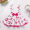 1st Birthday Outfit Girl: Toddler Girl Dress - Baby Infant T-Shirt Mini Tutu Skirt Headband Cake Smash Photo Shoot Mouse Themed Party Supplies Decorations Hot Pink & bow 6-12 Months view 3
