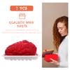 Healvian Halloween Body Organ Prop Simulated Brain Heart Model Plastic Fake Body Parts for Party Decor Haunted House Pranks view 3