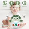 Baby Dinosaur Toys 0-3-6-12 Months, Musical Infant Toys with Light & Sounds, Soft Plush Stuffed Animal, Newborn Boys Girl 1st Birthday Shower Gift, Roly-poly Sensory Tummy Toy Easter Egg Gifts view 4