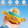 NUMBERFUN Easter Basket Stuffers-4PCS Push Car for Toddlers 1-3,Press and Go Car Toys for Ages 0-2,Baby Toys 6-18 Months,1 Year Old Boy Easter Gifts,First Birthday Gifts Toys for 1 Year Old Boy view 4