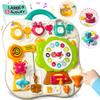 ROHSCE Montessori Busy Board Sensory Toys for Toddlers 1-3, Activity Music & LED Light Up Montessori Toys for 2+ Year Old, Travel Toys for 2 Year Old Boys & Girls, 2025 view 1