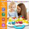 ROHSCE Montessori Busy Board Sensory Toys for Toddlers 1-3, Activity Music & LED Light Up Montessori Toys for 2+ Year Old, Travel Toys for 2 Year Old Boys & Girls, 2025 view 2