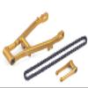 Aluminum 7075 Extend Swing Arm (+30mm) + Pull Rod + Chain for LOSI 1:4 Promoto MX Motorcycle Dirt Bike RTR FXR LOS06000 LOS06002 Upgrades - Gold view 1