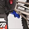 Aluminum 7075 Extend Swing Arm (+30mm) + Pull Rod + Chain for LOSI 1:4 Promoto MX Motorcycle Dirt Bike RTR FXR LOS06000 LOS06002 Upgrades - Gold view 4