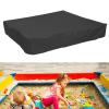 Sandbox Cover Pool Sandpit Cover Sandbox Cover with Drawstring for Square Cloth Canopy Swim Pool Cover Covers (150X150cm) view 3