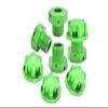 Aluminum 7075 Wheel Hex and Wheel Lock for Arrma 1:8 KRATON/Notorious/Outcast/KRATON EXB/Typhon/KRATON V5 / Notorious / 1:7 Infraction/FIRETEAM/Limitless V2 / Felony/Mojave - Green view 1
