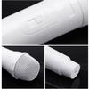 Facmogu 2PCS Fake Microphone Prop, Plastic Realistic Prop Microphone, Pretend Mics Simulate Speech Practice, Mic Prop for Karaoke Costume Role Play Christmas Cosplay Music Birthday Party Favors -White view 2