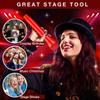 Facmogu 2PCS Fake Microphone Prop, Plastic Realistic Prop Microphone, Pretend Mics Simulate Speech Practice, Mic Prop for Karaoke Costume Role Play Christmas Cosplay Music Birthday Party Favors - Red view 4